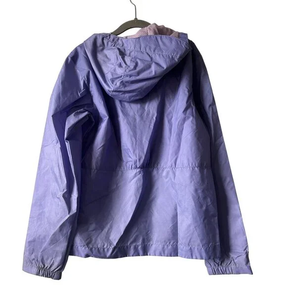 Columbia Kid's Girl's Purple windbreaker Rain Jacket Size M (10/12) - Picture 2 of 9